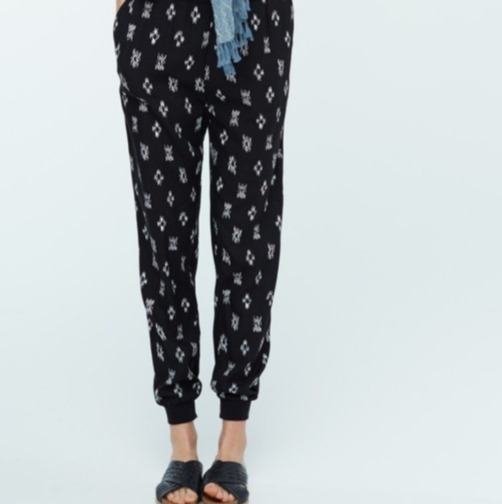 Madewell Ikat Print Jogger Pants